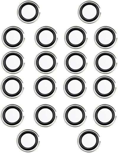 Borgclips Set - Slagmoersleutel Clips - Vastzetten Accessoires - IJzer Rubber Combinatie - 1/2 Inch - Zoals Afgebeeld