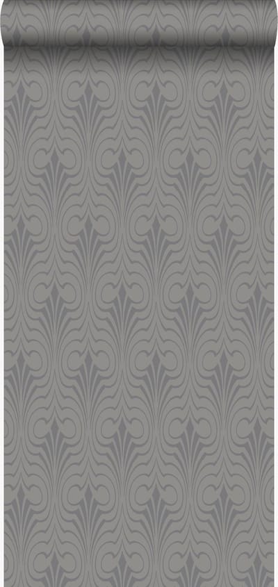 Origin Wallcoverings behang grafische vorm taupe - 53 cm x 10.05 m - 345918