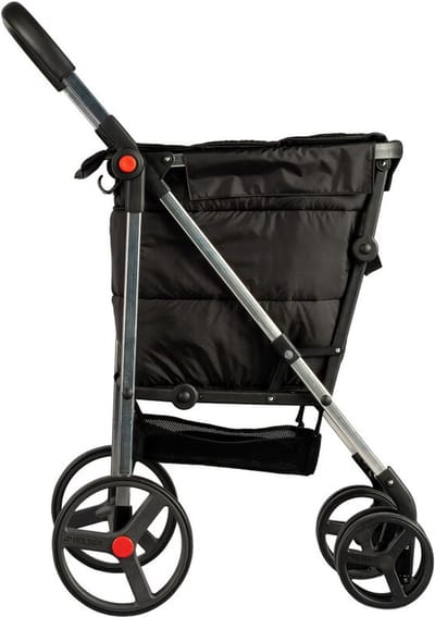 Rolser Boodschappentrolley Basket Polar 4B - Zwart