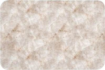 Badmat 90x60 cm - Antislip - Marmer - Patroon - Klassiek - Badmatten voor badkamer - Badkamermat - Douchemat - Badkamer mat