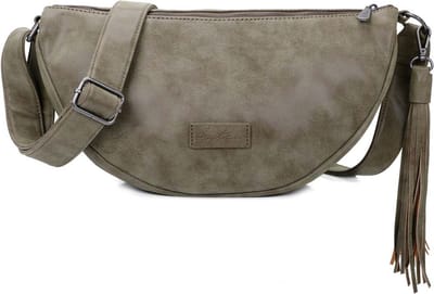 Fritzi aus Preußen Schoudertas Vintage Fritzi35 Crossbody Jungle Olijfgroen