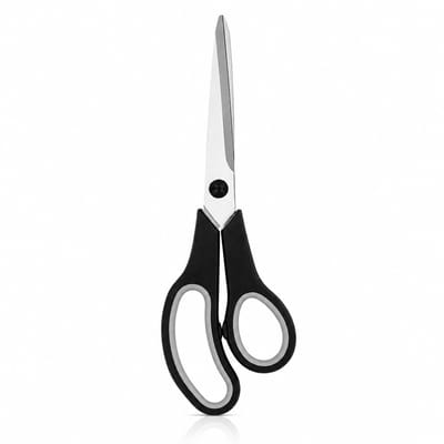 Huishoudschaar 21 cm – Scherpe Keukenschaar met Softgrip Handgreep – Multifunctionele Schaar voor Keuken, Kantoor & Hobby