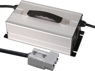 Acculader Vorkheftruck - Intelligente Lader - Loodzuuraccu Laden - Volautomatisch Slim Laden - 12V tot 72V - Blauw