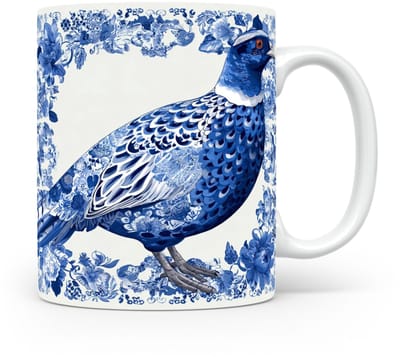 Mok Fazant Beker voor koffie of tas voor thee, cadeau voor dierenliefhebbers, moeder, vader, collega, vriend, vriendin, kantoor, opa, oma, hond, kerst, sinterklaas, verjaardag