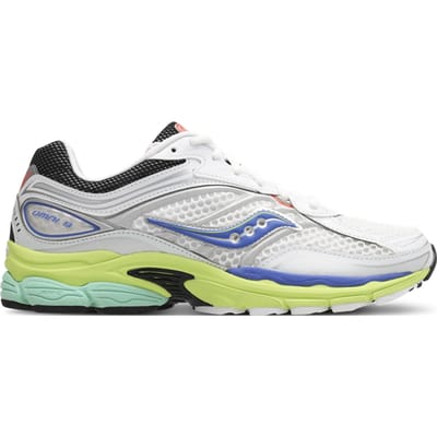 Saucony Progrid Omni 9 Sneakers Heren - Geel - Maat 46 - Mesh/Synthetisch
