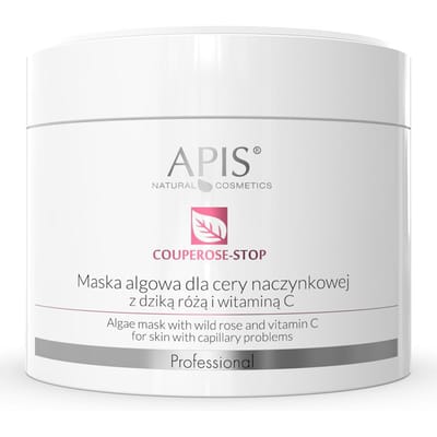 Couperose-Stop Algenmasker voor de capillaire huid met rozenbottel en vitamine C 100g