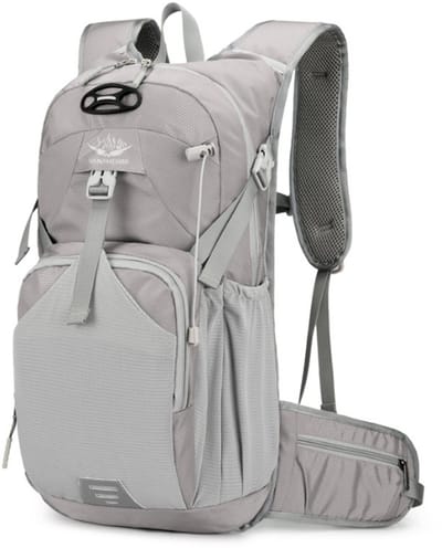 E-Shop4u® - 20-35L Outdoor Rugzak - Wandelrugzak Hiking Backpack - met Waterdicht, Ademend Rugpand - voor Camping - Grijs