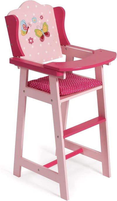 Poppenstoel voor poppen tot 46 cm - Meubels en accessoires voor kinderen