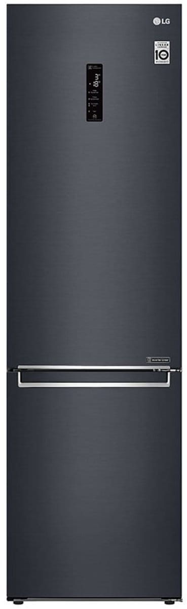 LG GBB72MCDMN koel-vriescombinatie Vrijstaand 384 l E Zwart