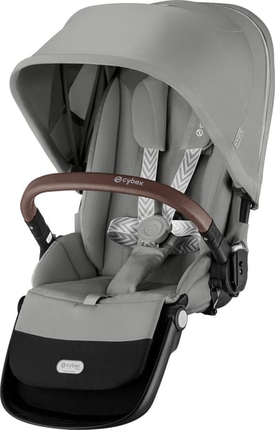 Cybex Gazelle S 2e Buggyzit - Kinderwagen - Silver Frame - Stone Grey
