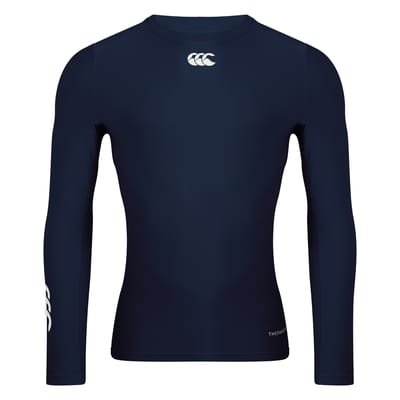 Canterbury Heren Thermoreg Top met lange mouwen (Marine)
