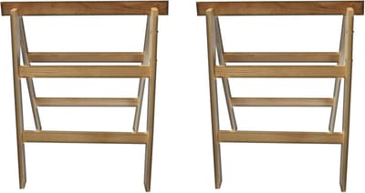 Houten Klapbok - 2 Stuks - Steunbok en Werkbok - Belastbaar tot 150 kg