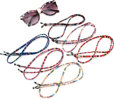 7-in-1 Brillenkoord Set - Zonnebril Koord - Stijlvolle kleurrijke brillenkoordjes - Zonnebril touwtje - Multicolor - LOUZIR