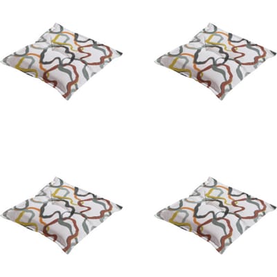 Madison zitkussen blaze - 50x50x7cm set van 4