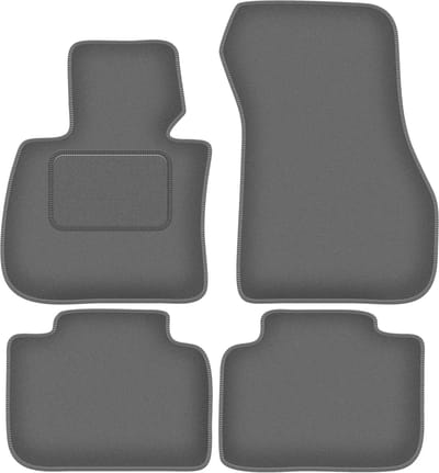 Wielganizator WLG-CARLUX Serie - Automatten - Grafiet - Voor BMW X1 - U11