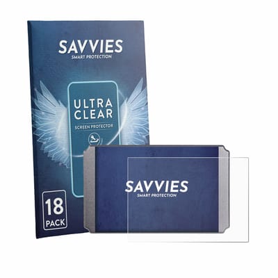 Savvies - Screenprotector voor Windmeile KT-LCD8H - Folie Beschermfolie transparant 18 Stuks