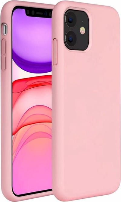 MM&A TPU Back Cover Case Hoesje geschikt voor Apple iPhone 11 – Harde Plastic – TPU Case – Roze