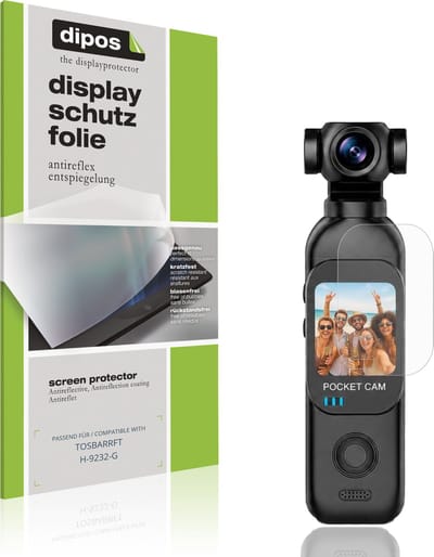 dipos – 4x Matte Beschermfolie geschikt voor TOSBARRFT H-9232-G | Krasbestendige & antireflecterende Screenprotector Ultra-Thin