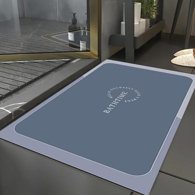 Badkamer Absorberende Voetmat Toilet Eenvoudige Diatomeeënaarde Vloermat Badkamer Absorberende Antislip Sneldrogende Voetmat 50 * 80Cm