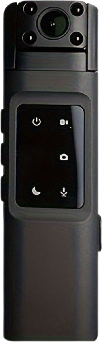 Livano Chest Camera - Bodycam - Politie - Spy Camera - Spy Cam - Verborgen Camera - Spionage Camera - Action Camera - HD