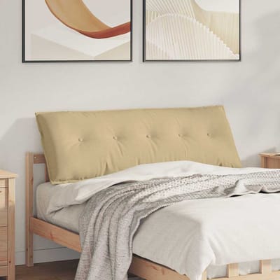 vidaXL - Rugkussen - Grijs - Groen - 140 - x - 50 - cm - Corduroy - stof