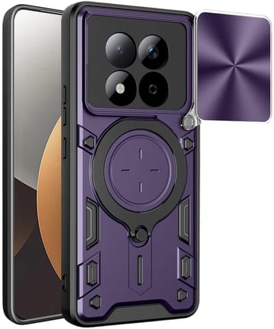 Hoesje geschikt voor Xiaomi Redmi Note 15 Pro 5G - Techsuit CamGuard Pro Back Cover - Paars