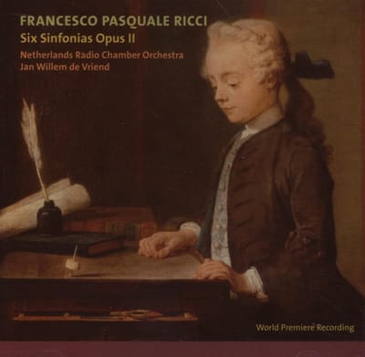 Netherlands Radio Chamber Orchestra - Ricci: Six Sinfonias Opus II (CD)