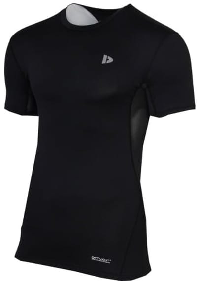 Donnay - Baselayer Shortsleeve - Thermo/Sportshirt - Heren - Black (020) - maat S