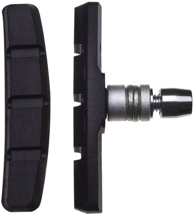 Brakco A2 V-brake 60 Mm Complete Velgremblokken 25 Eenheden Zilver