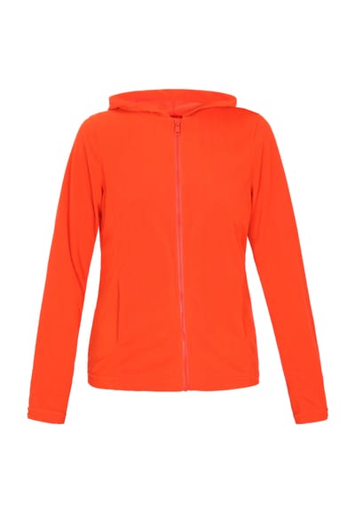 Mymo Fleece jas Dames oranje