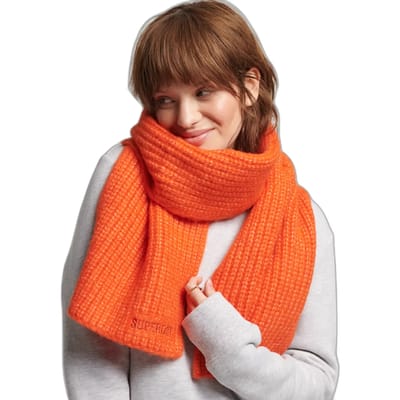 Superdry Dames Geribde Essential sjaal
