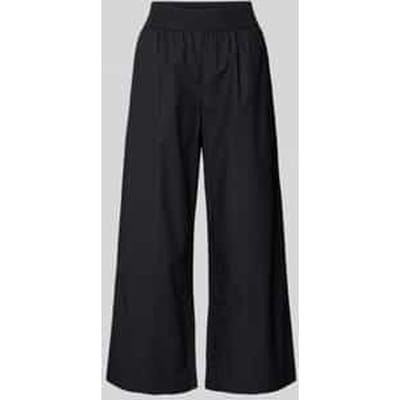 Wide leg culotte met elastische band