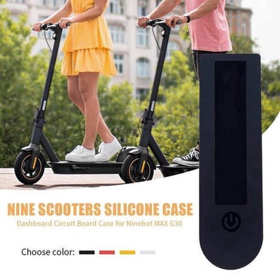 Beschermcover voor Display Segway Ninebot MAX G30 | Zwart | Dashboard Display Beschermhoes Voor Elektrische Step | Waterdicht | Vuilafstotend| Step Accessoires