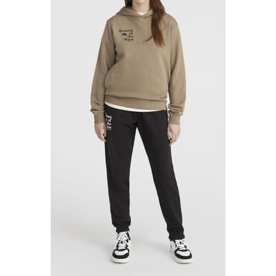 O'Neill Noos Wow Hoodie Concrete Größe: XS | Kaputzenpullis Outlet | Damen | Grau