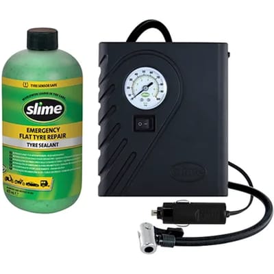 Slime Bandenreparatieset 12V – 473ml – Snel Gerepareerd – Complete Set – Voor Auto's
