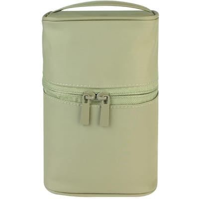 Rits Transporterbare Make-up Tassen Handtas Waszak Meerlaagse Opbergtas Grote Capaciteit Make-up Koffer Toiletartikelen Organizer Vrouwen groen