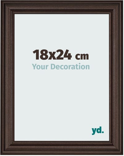 Your Decoration - Fotolijst 18x24 cm - MDF - Eiken Donker - Lazio