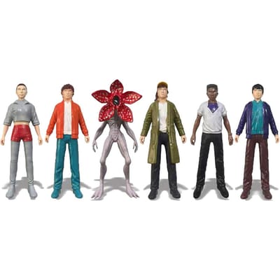 6P Geschenken Moc Demogorgon Bizarre Verhalen Vecna Bureau Decoraties Speelgoed Kinderen Geschenken Bureau Decoraties Verzameling gray