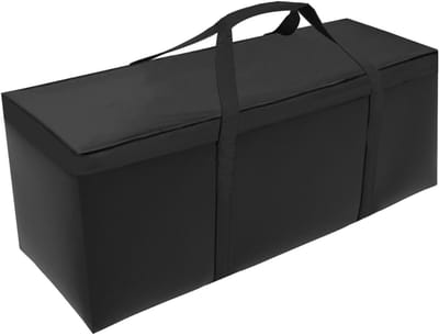 SNJY® Opbergbox Tuinkussenbox - Opbergbox Tuin - Opbergkist Buiten - Kussen Opbergtas - 175D x 55B x 75H cm - Zwart