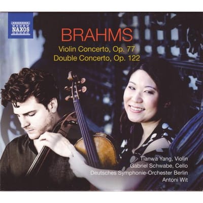 Tianwa Yang, Gabriel Schwabe, Deutsches Symphonie-Orchester Berlin, Antoni Wit - Brahms: Violin Concerto, Op. 77 | Double Concerto, Op. 122 (CD)