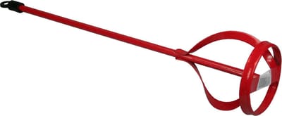 Benson Verfmixer - Staal - Ø 8 cm - Rood - 42 cm Lengte