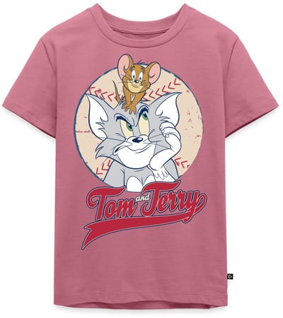 Tom En Jerry Baseball Premium T Shirt Kinderen