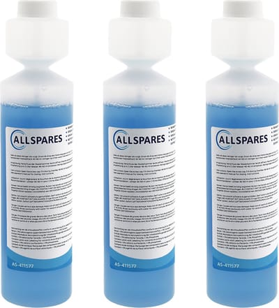 AllSpares Universele Melkreiniger (3x 250ml) voor melksystemen en cappucinatore