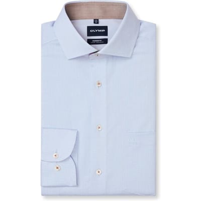 OLYMP Luxor Overhemd, Modern Fit, Royal Kent, Bleu