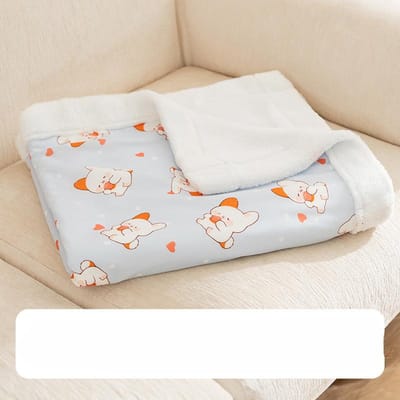 La Nouvelle Couverture Colorée d'Automne et d'Hiver pour Animaux de Compagnie Est Plus Épaisse que le Coussin Ourson Chiot Chaton Nid pour Chien Nid pour Chat S（36*50cm）