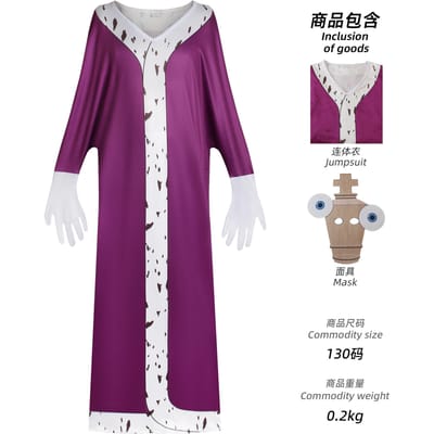 Pomni Cosplay Cartoon Kostuum Geweldig Digitaal Circus Cosplay Ragatha Jax Caine Gangle Zooble Kinger Cosplay Kostuum Kindercadeau Kids 110&Amazing Digital white