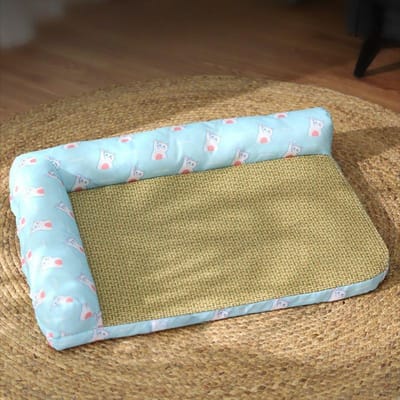 Le Lit de Couchage pour Chien est Respirant et Frais et le Tapis de Couchage pour Chat ne vous Rendra pas Moite après Avoir Dormi Longtemps S:50*35*12 cm