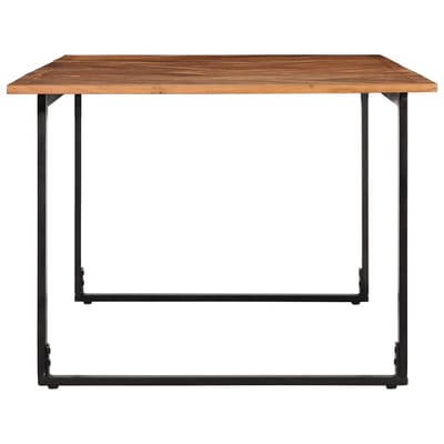 vidaXL - Eettafel - 200x100x75 - cm - massief - acaciahout