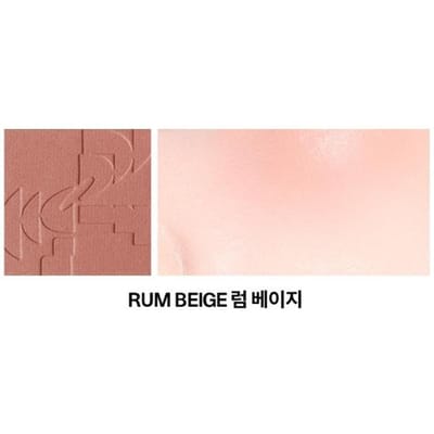 [TWEE SCHRAG STREEP VIER] All Over Face Blush 5.5g Rum Beige