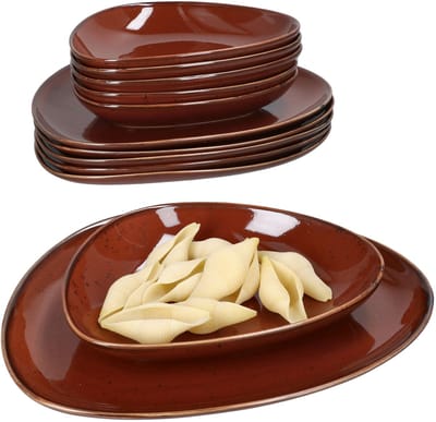 12-delig tafel servies Marron Taste voor 6 personen - 211528 211511